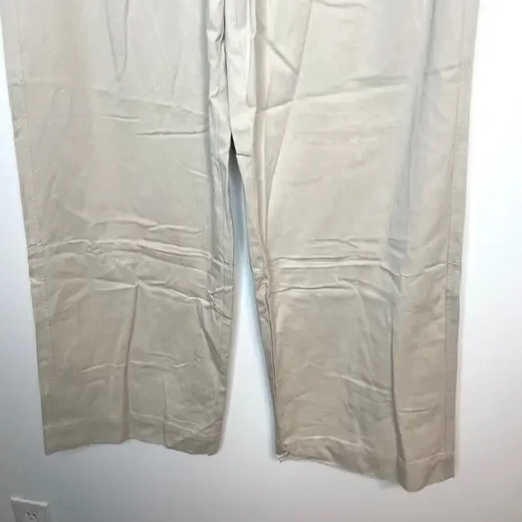 Everlane The Way-High Drape Pant In Sandstone Size 12 Short New - Picture 8 of 14